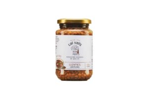 Llenties ecològiques cuites 240g