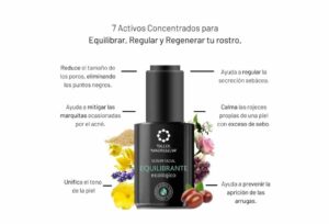 Sèrum facial equilibrant ecològic i vegà (pell mixta i grassa)