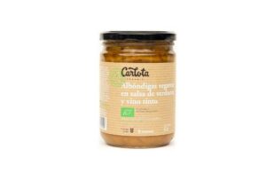 Mandonguilles veganes i ecològiques amb salsa de verdures i vi negre