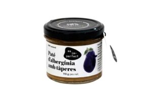 Paté d'alberginia amb tàperes Imperfectes