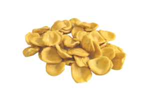 Orecchiette ecològiques de cúrcuma i pebre negre
