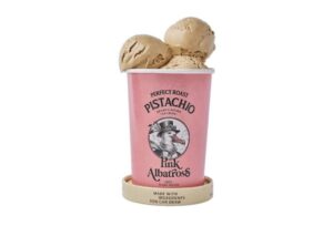 Gelat vegà de festucs torrats Pink Albatros