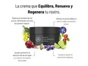 Crema facial equilibrant ecològica i vegana (pell mixta i grassa)