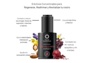Sèrum facil revitalitzant ecològic i vegà (pell madura o apagada)