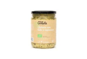 Quinoa amb kale i espinacs ecologics