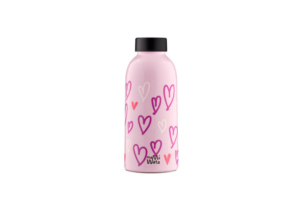 Ampolla tèrmica groga d’acer inoxidable 470ml Mama Wata