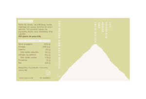 Xocolata negra 54% cacau amb sal d'Eivissa