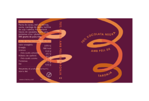 Xocolata negra 70% cacau amb taronja