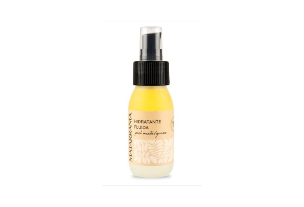Crema fluida hidratant per a pell mixta 100% Bio de Matarrania