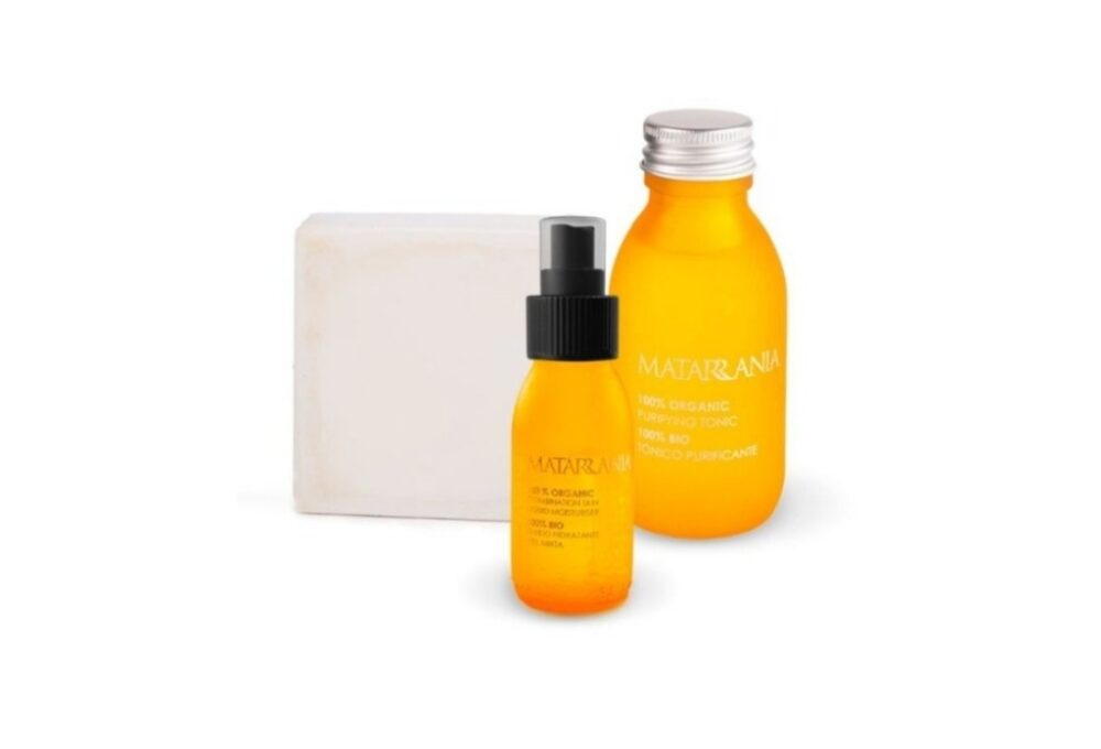 Netejador facial per a pell jove mixta o grassa 100% Bio de Matarrania