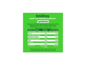 Smilitos de poma i plàtan