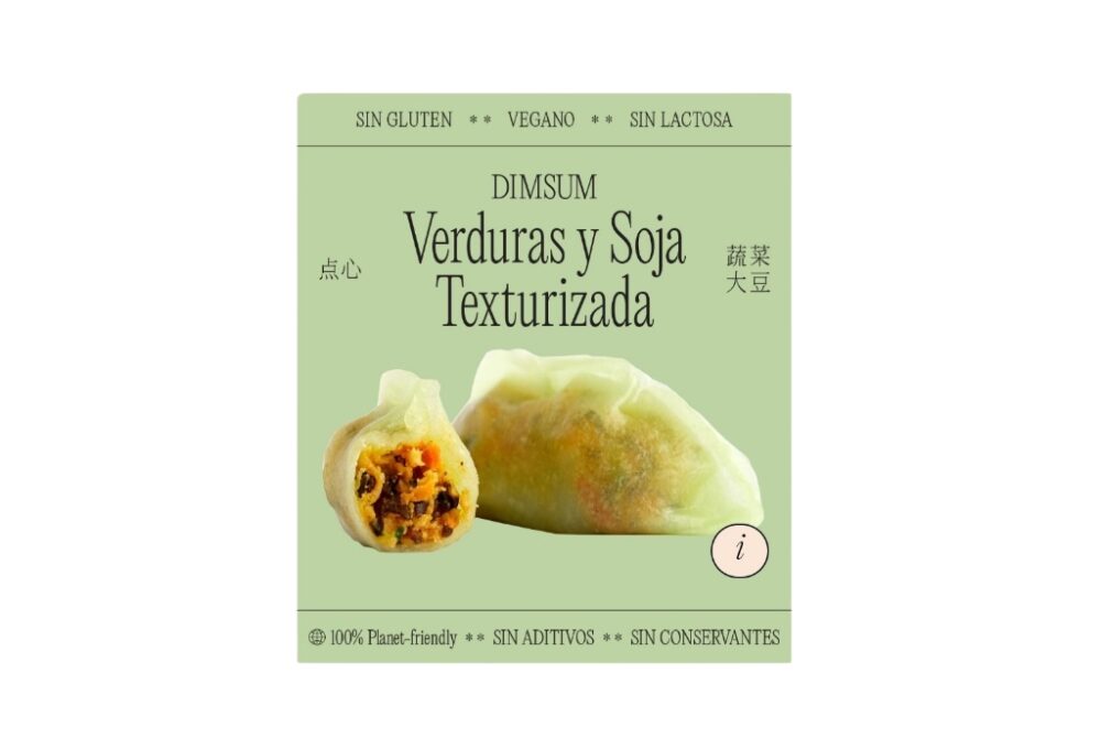 Gyoza vegetal sense gluten - The Wong Family