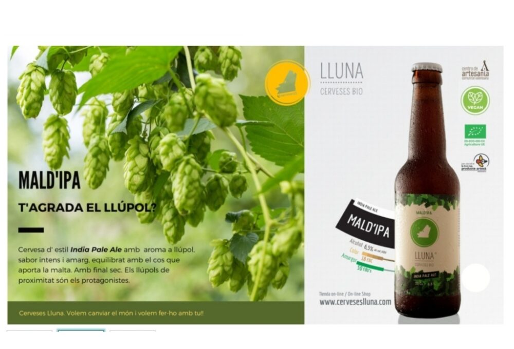 Cervesa artesanal mald'ipa