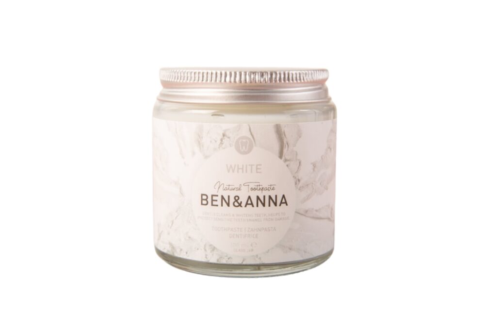 Pasta de dents Ben & Anna white sense fluor